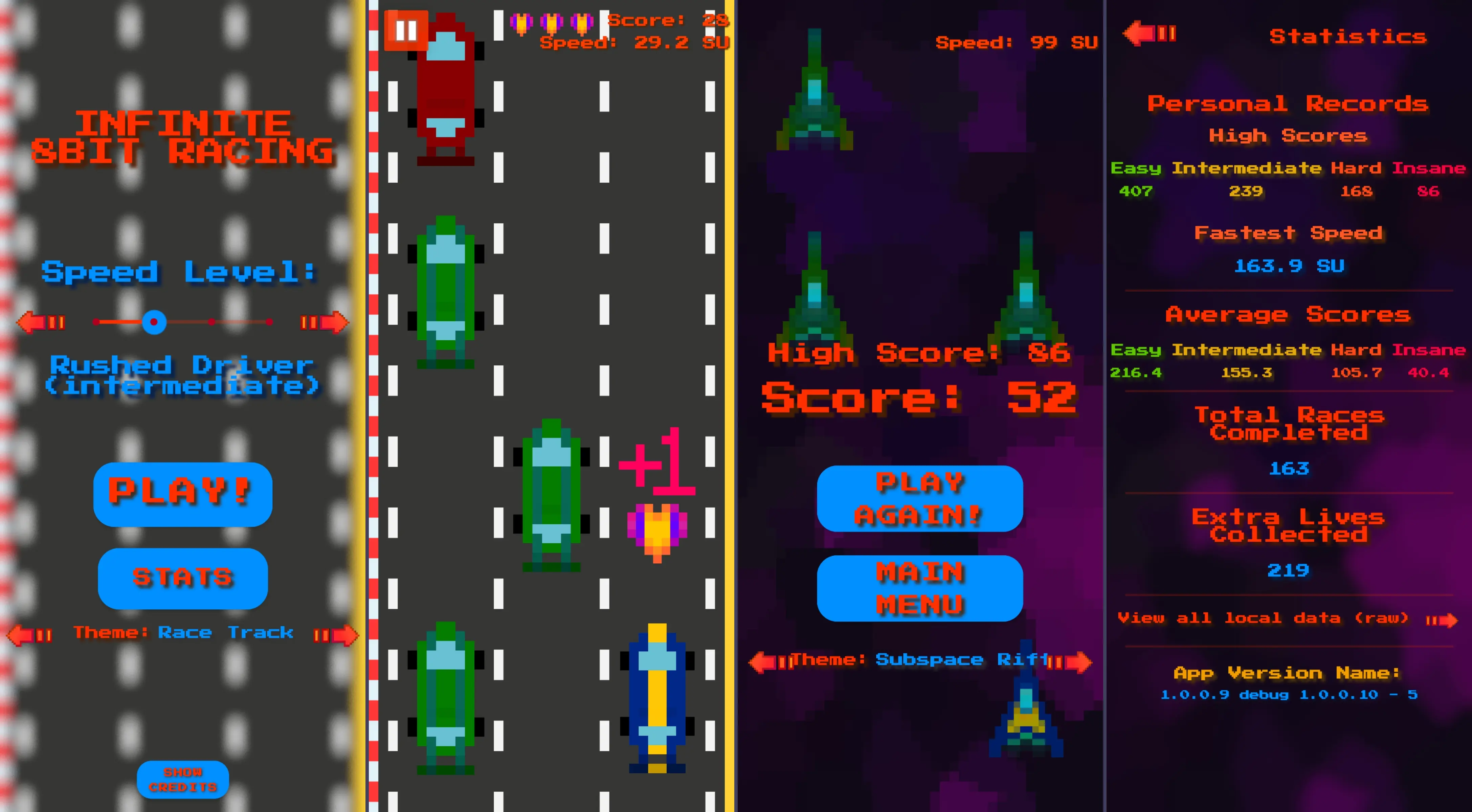 Screenshot of 8-Bit Racing